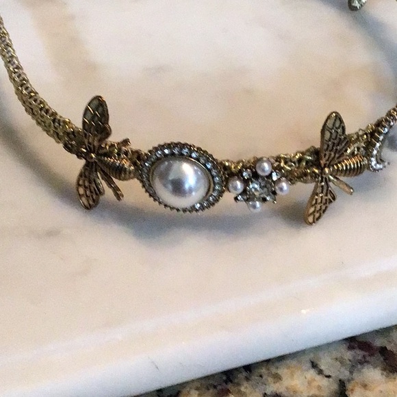Bee Pearl Rhinestone gold and Black Bee Headbands (both are new) - Picture 6 of 7